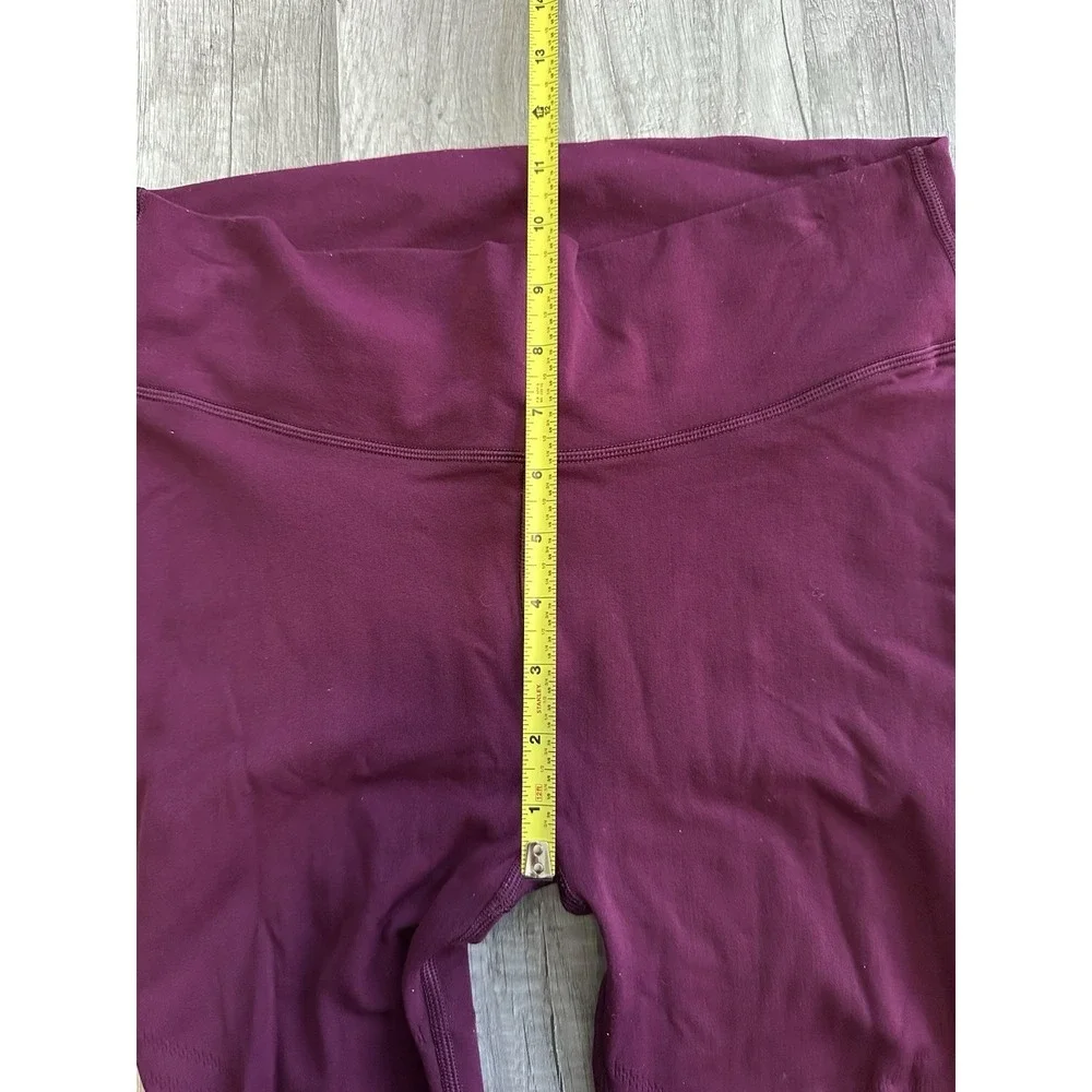 Lululemon Reveal Tight *Mesh Stripes Marvel (W5BU7S) Size‎ 8 fushia
